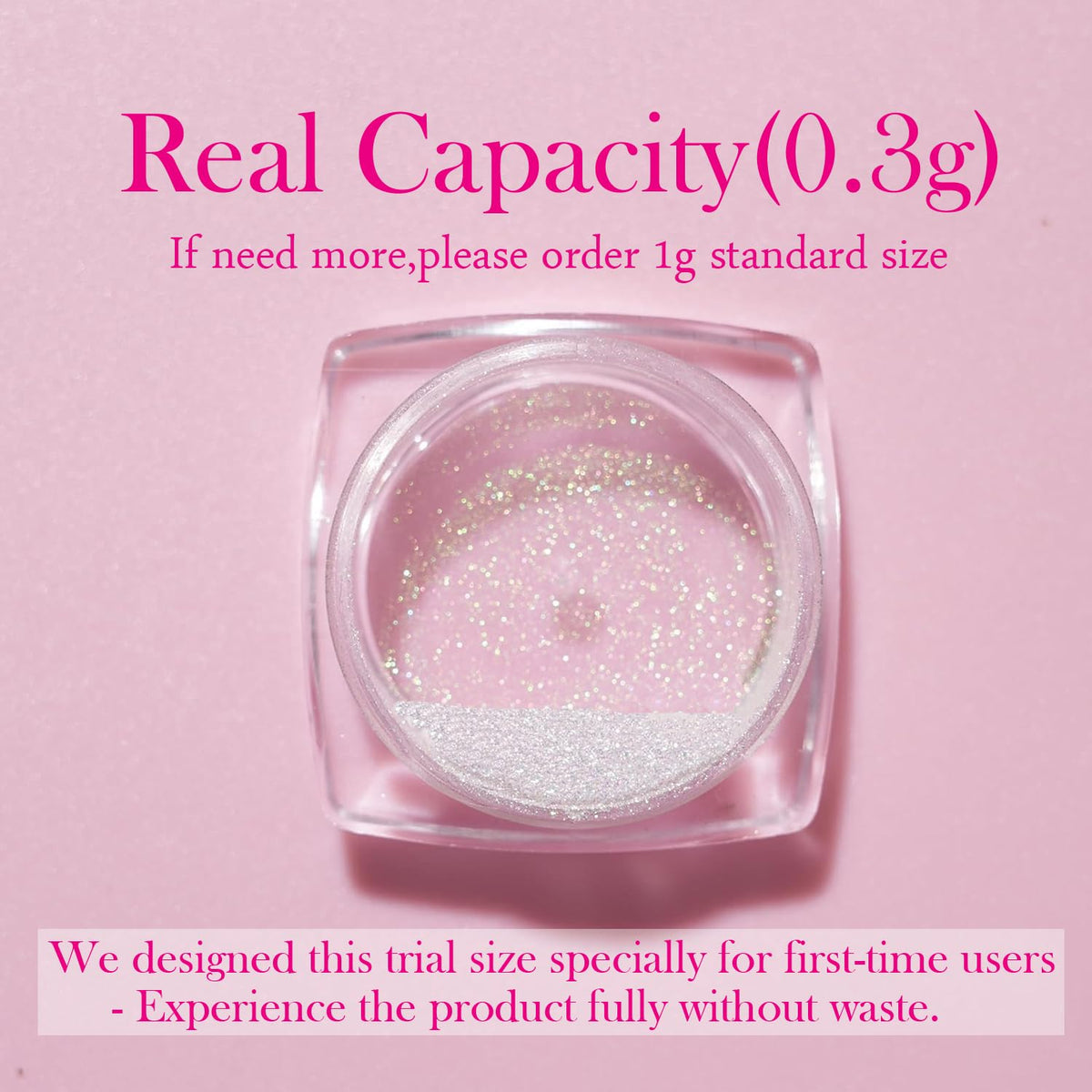 Application of Pretty Diva nail powder on nails