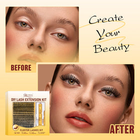 Application of QUEWEL lash clusters on model