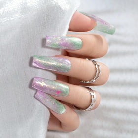 Application of RARJSM gel polish on nails
