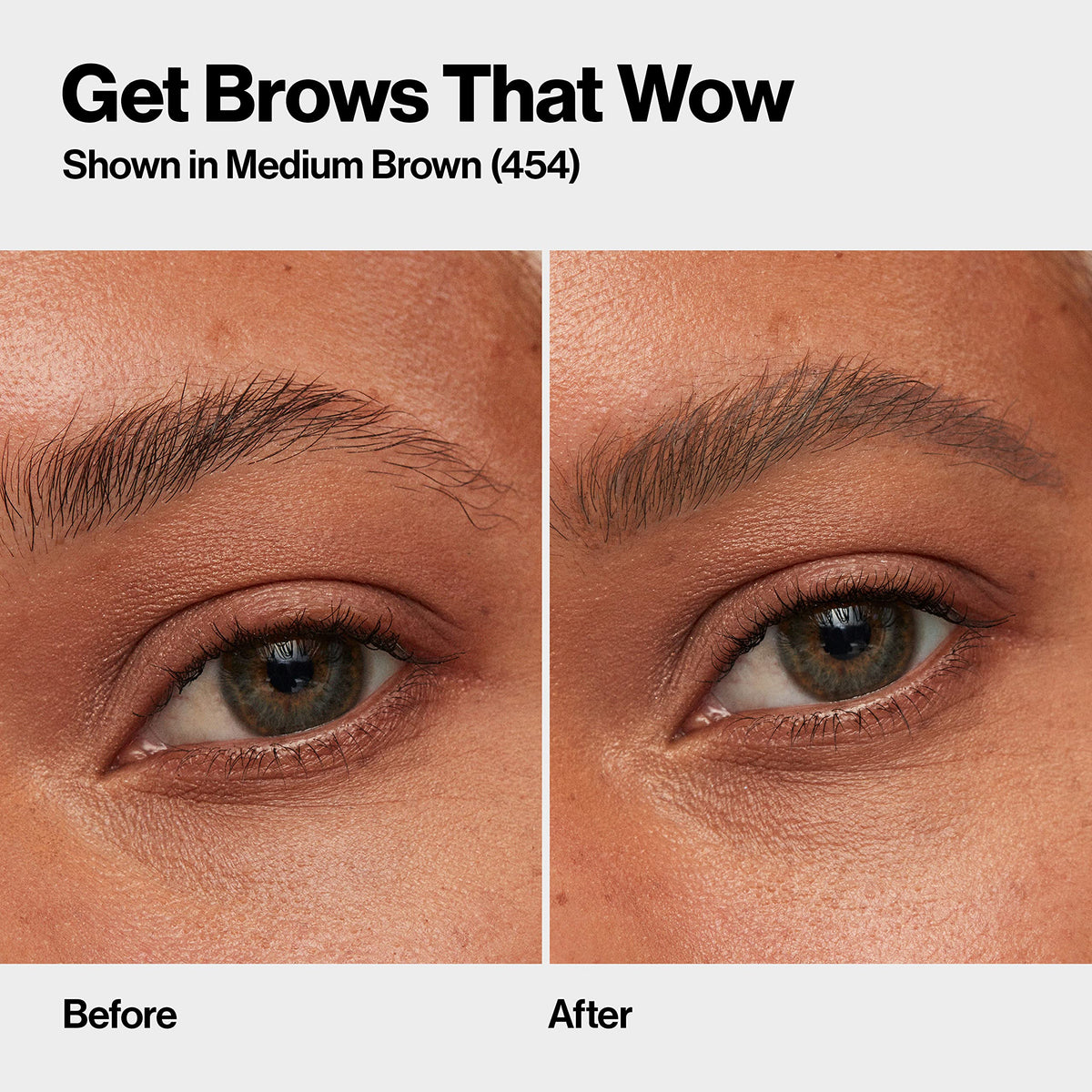 Application of REVLON ColorStay Micro Brow Pencil on eyebrows