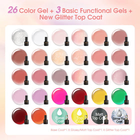 Application of ROSALIND gel polish on nails