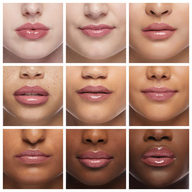 Application of Ruby Kisses Vita-Lip Gloss on lips
