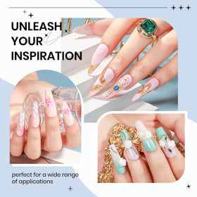 Application of SUPWEE 3D Gel on nails