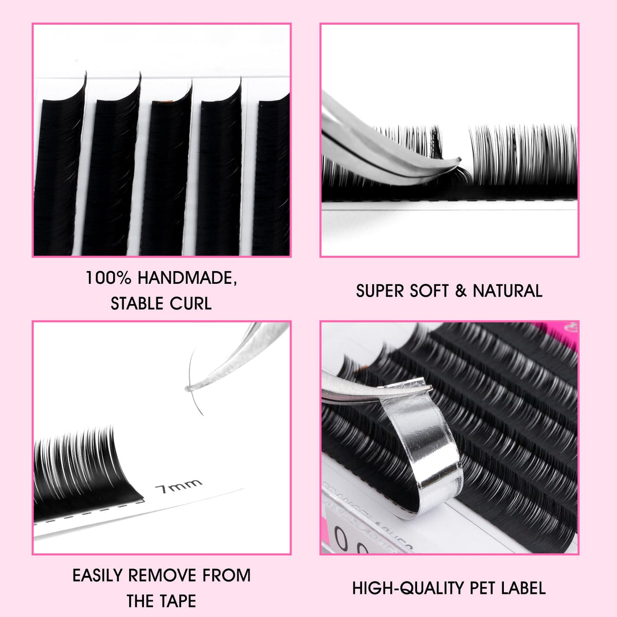 Application of TDANCE Bottom Lash Extensions on model