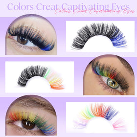 Application of Winifred lash clusters with tweezers