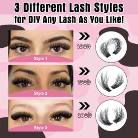 Application of Yawamica eyelash extensions at home