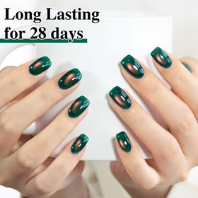 Application process of Double Rhythm Cat Eye Gel Polish