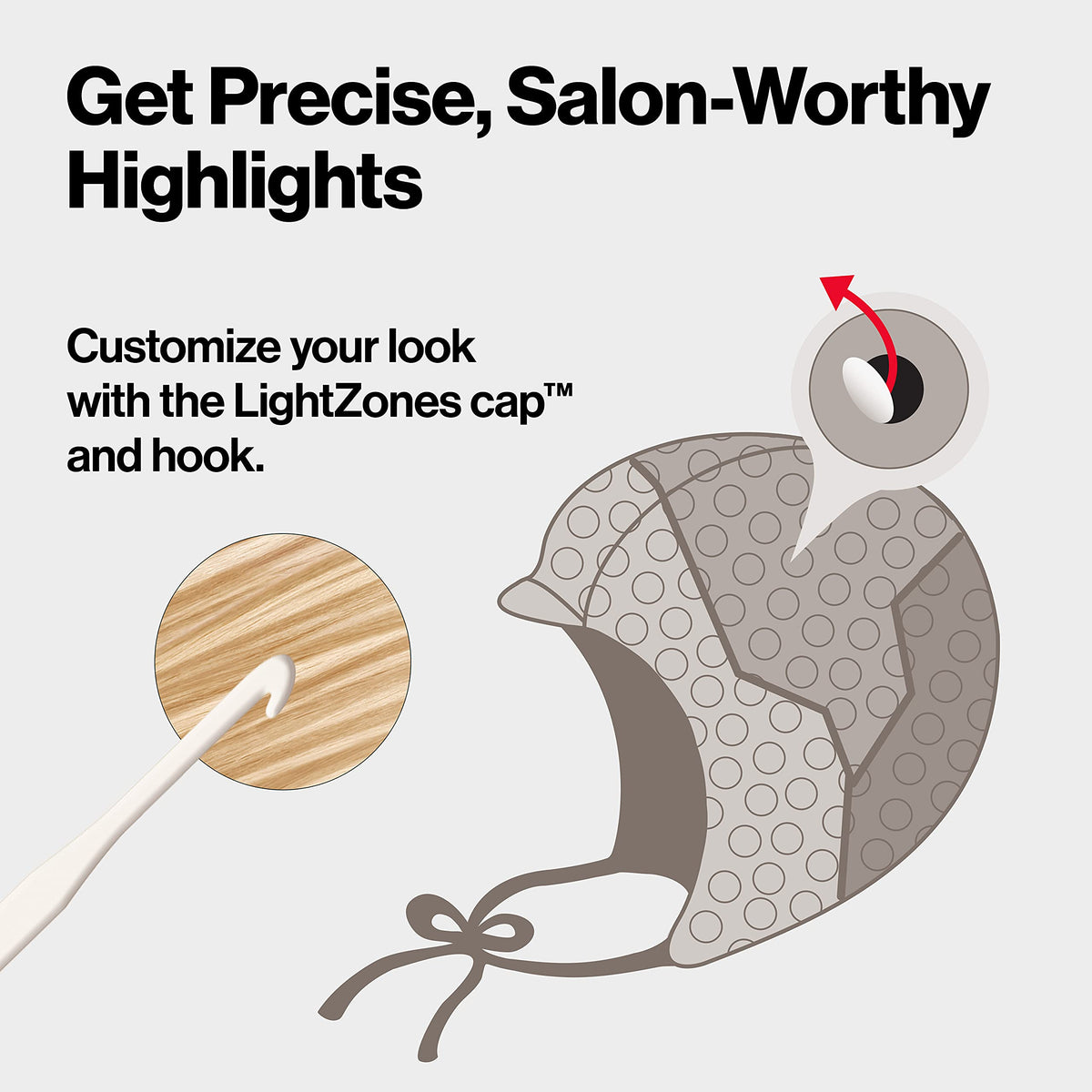 Application process of REVLON Color Effects highlighting kit