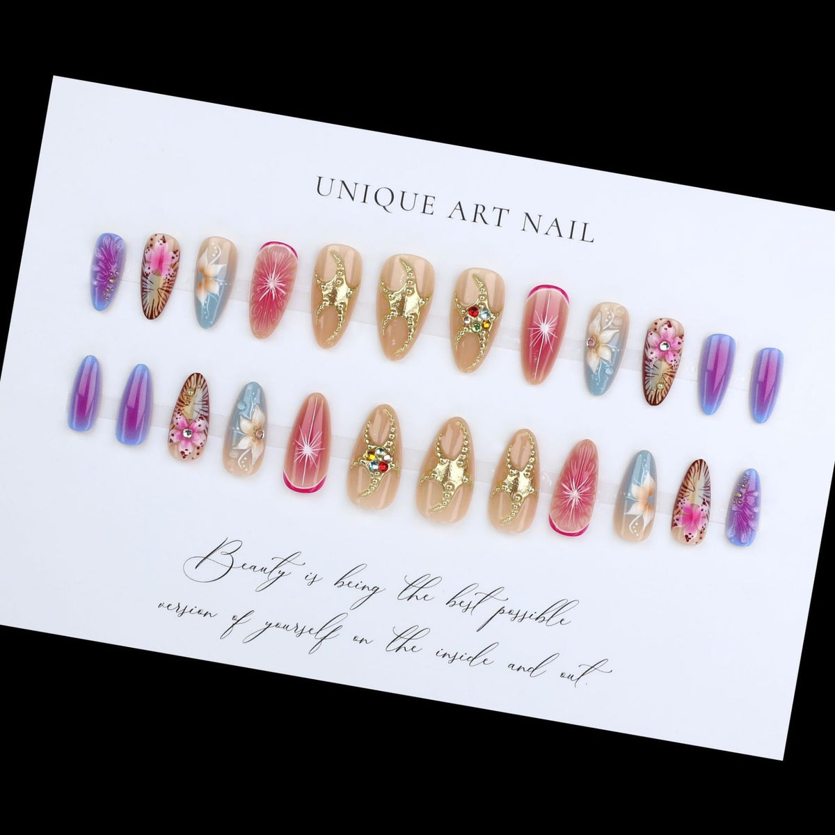 Application process of SEENEEY Press On Nails