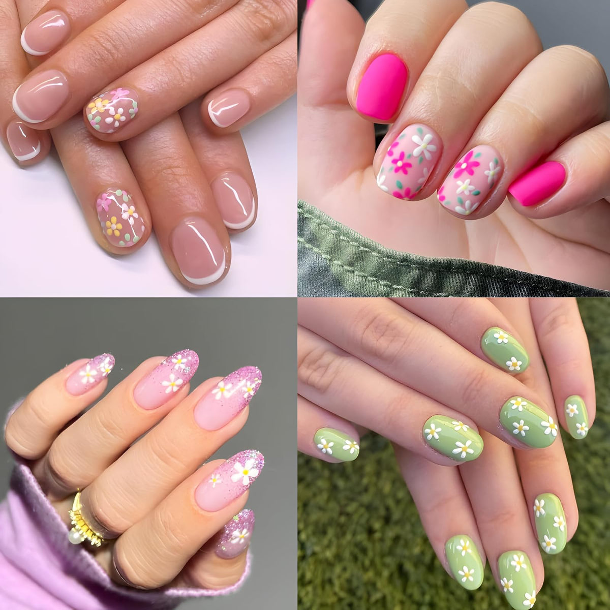 Application process of SPLOCUDU nail stickers on nails
