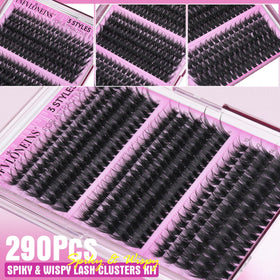 Application process of TNFVLONEINS eyelash clusters