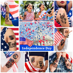 Application process of Yazhiji temporary tattoos on skin