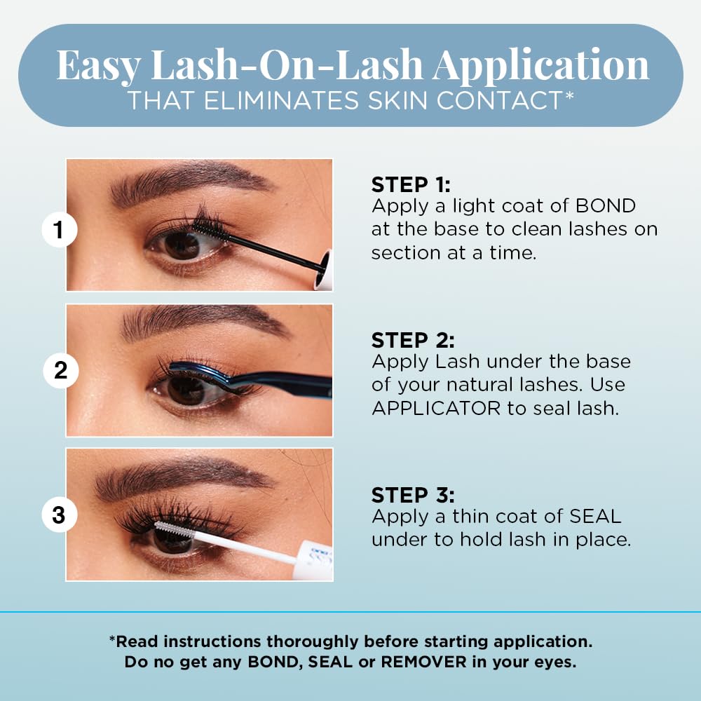 Applicator tool for precise lash application from Ardell