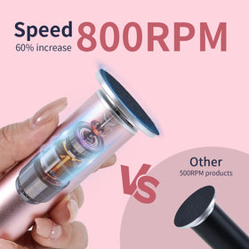 APRELM Electric Foot Callus Remover with 80 sandpaper discs displayed