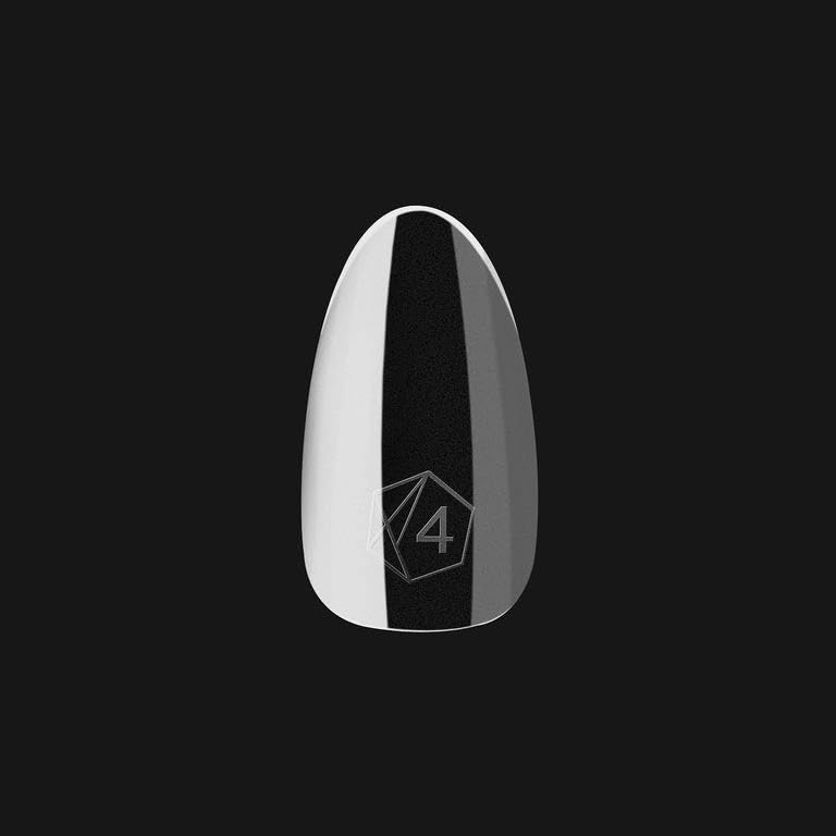 APRÉS Gel-X Almond Nail Tips with acetone for easy removal