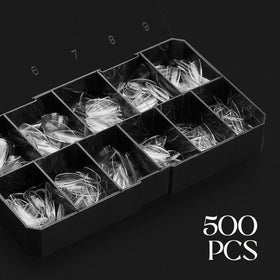 APRÉS Gel-X Soft Gel Tip Box side view showcasing packaging details