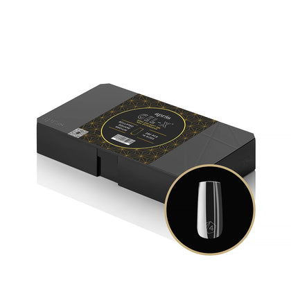 APRÉS Gel-X Square Nail Tips box containing 280 soft tips in various sizes