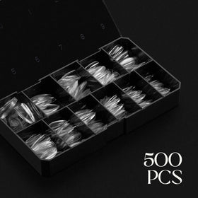 APRÉS Gel-X tips displayed in the box showing quality