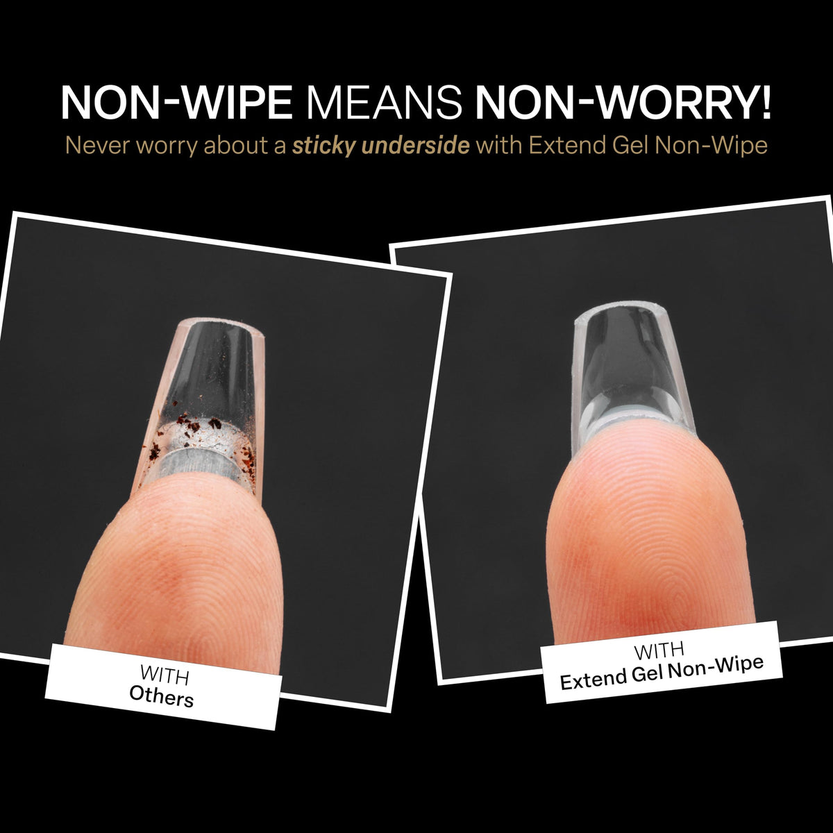 APRÉS Nail Non-Wipe Extend Gel 15ml with Brush-X applicator