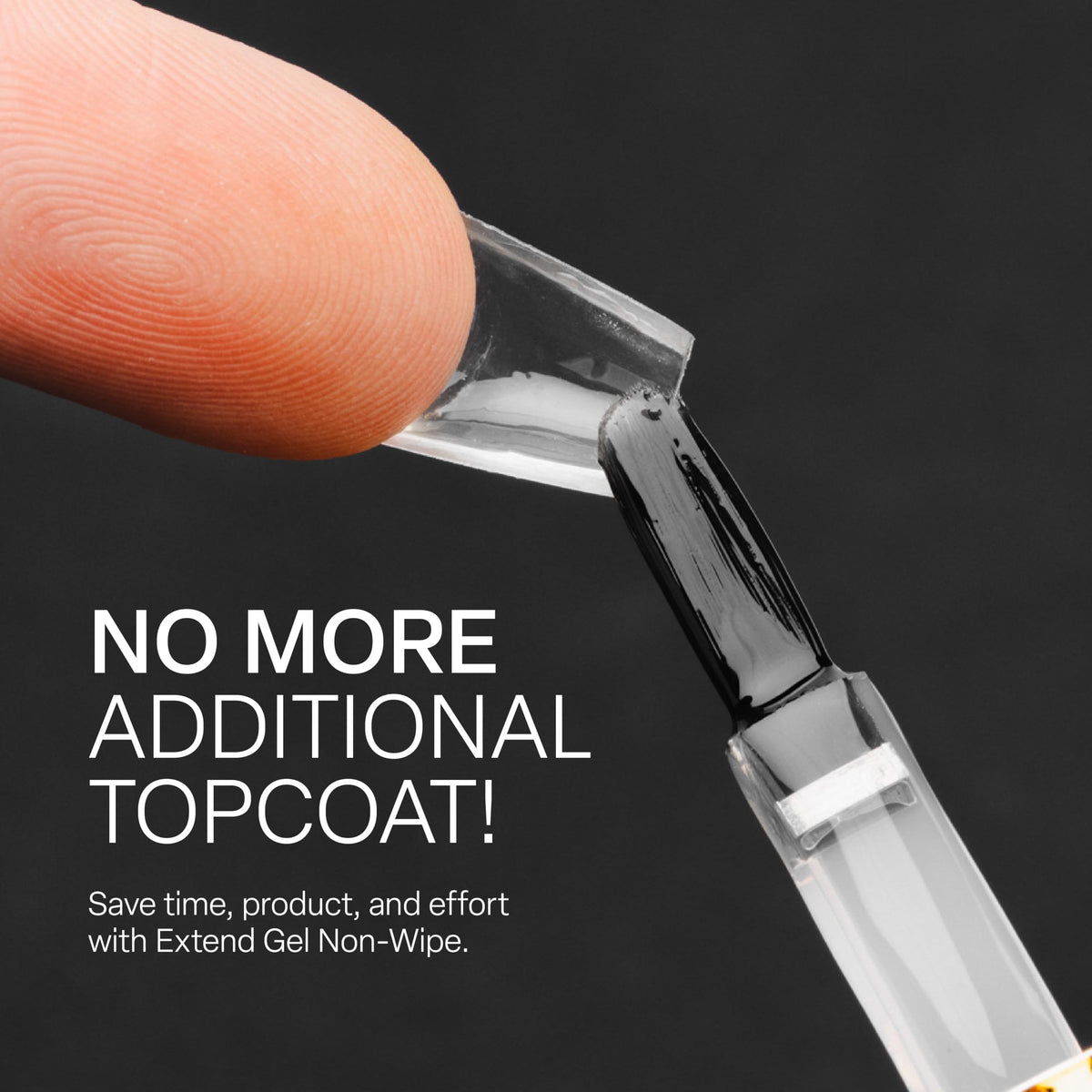 APRÉS Nail Non-Wipe Extend Gel with clean finish