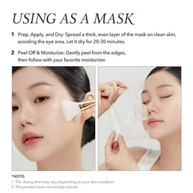 APRILSKIN Calendula Facial Peel Off Mask on a bathroom counter