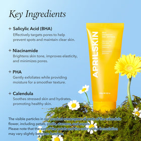 APRILSKIN Calendula Facial Peel Off Mask texture close-up