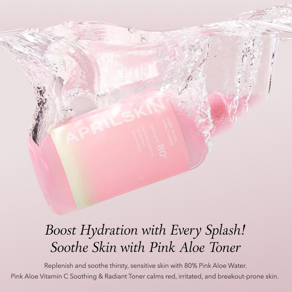 APRILSKIN Pink Aloe Vita Toner 310g back view