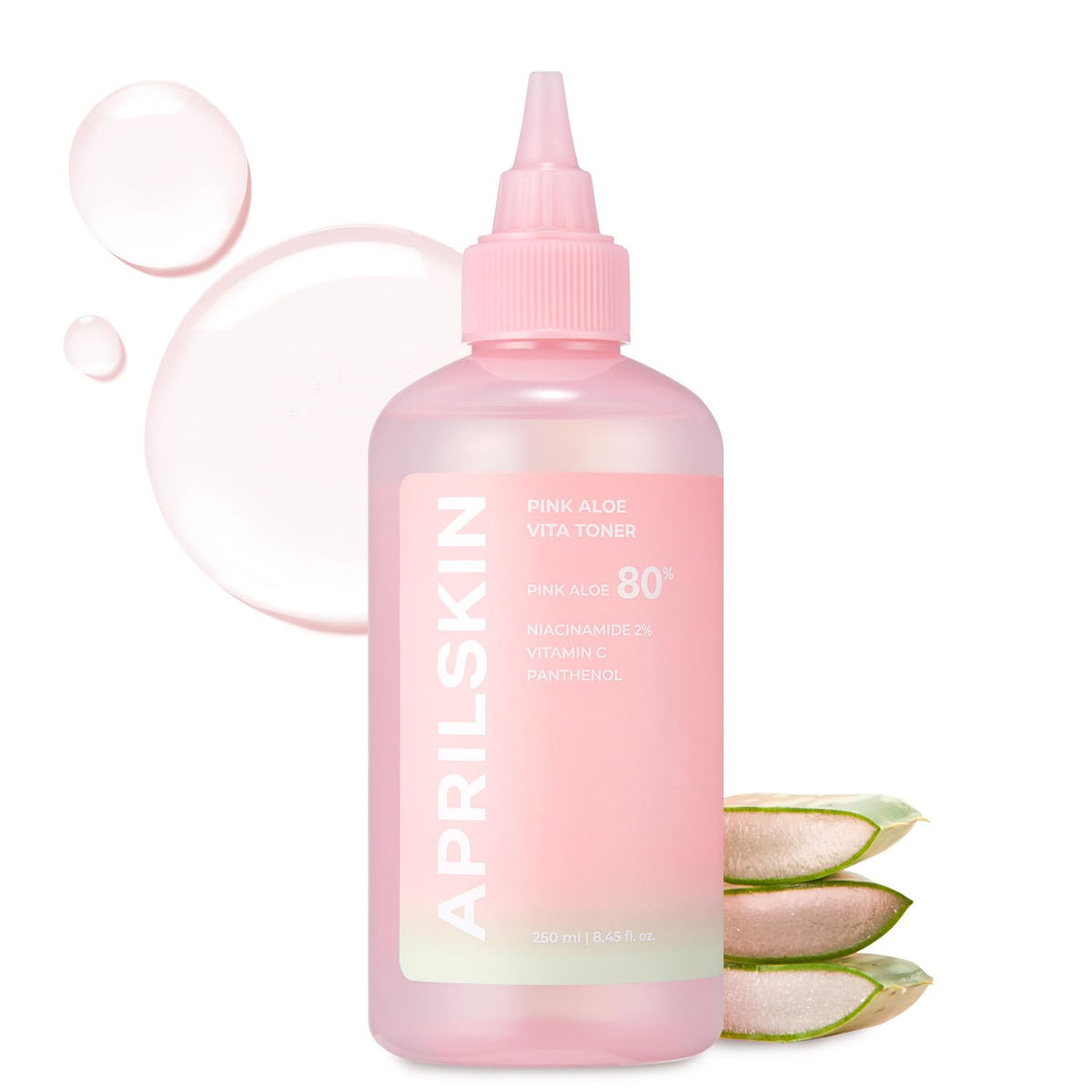 APRILSKIN Pink Aloe Vita Toner 310g front view