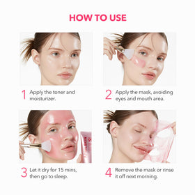 APRILSKIN TXA Niacinamide 99 Mask in bathroom setting