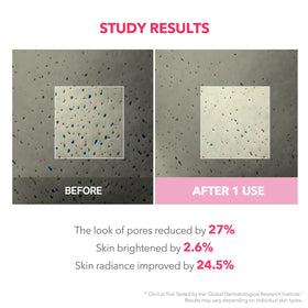 APRILSKIN TXA Niacinamide 99 Overnight Mask being peeled off