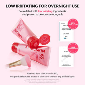 APRILSKIN TXA Niacinamide 99 Overnight Mask on vanity