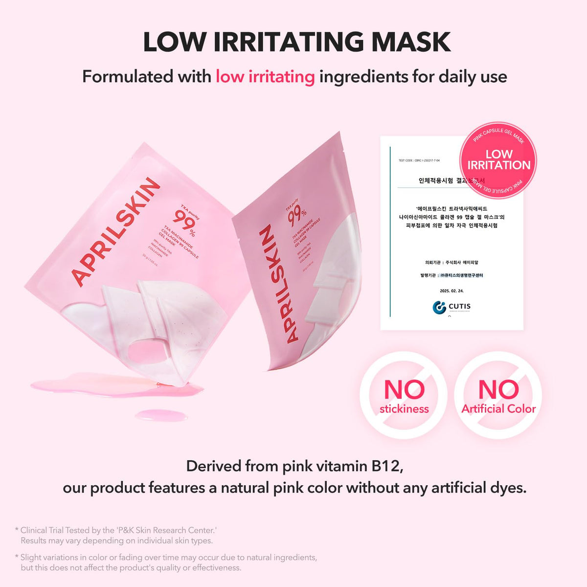 APRILSKIN TXA Pink Capsule Gel Mask with a skincare routine