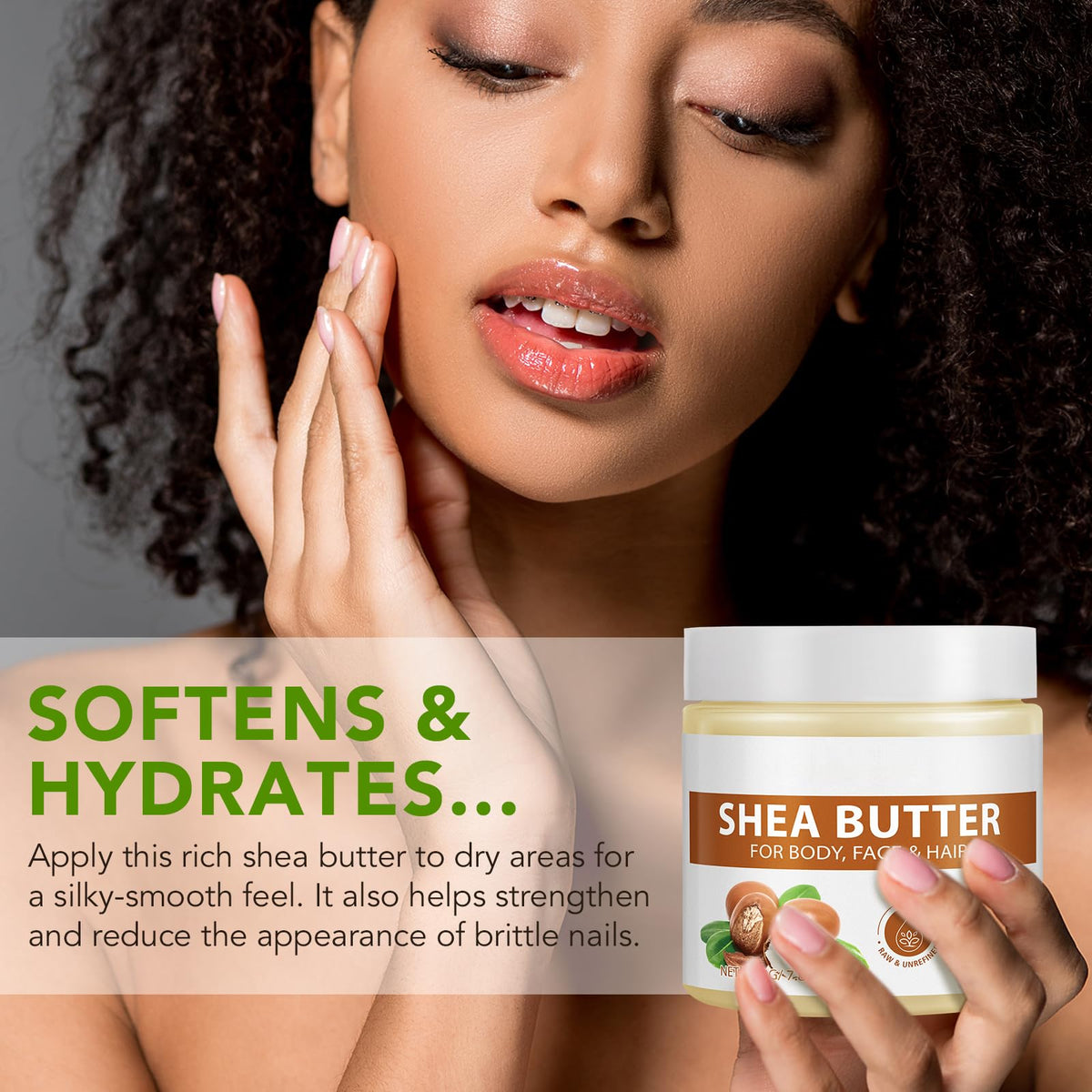 APUUFYQC Shea Butter Hand Cream 240g back view