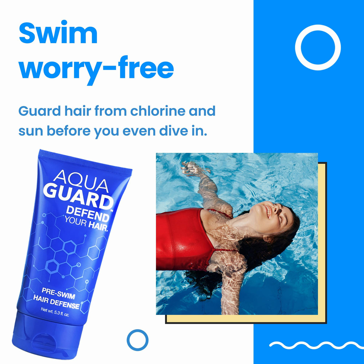AQUA GUARD post-swim conditioner tube for soft hair