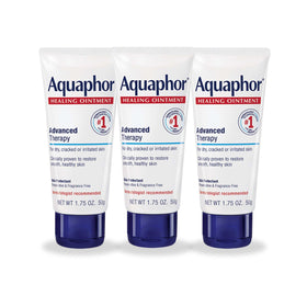 Aquaphor Healing Ointment Advanced Therapy 3-pack front view