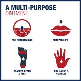 Aquaphor Healing Ointment packaging display