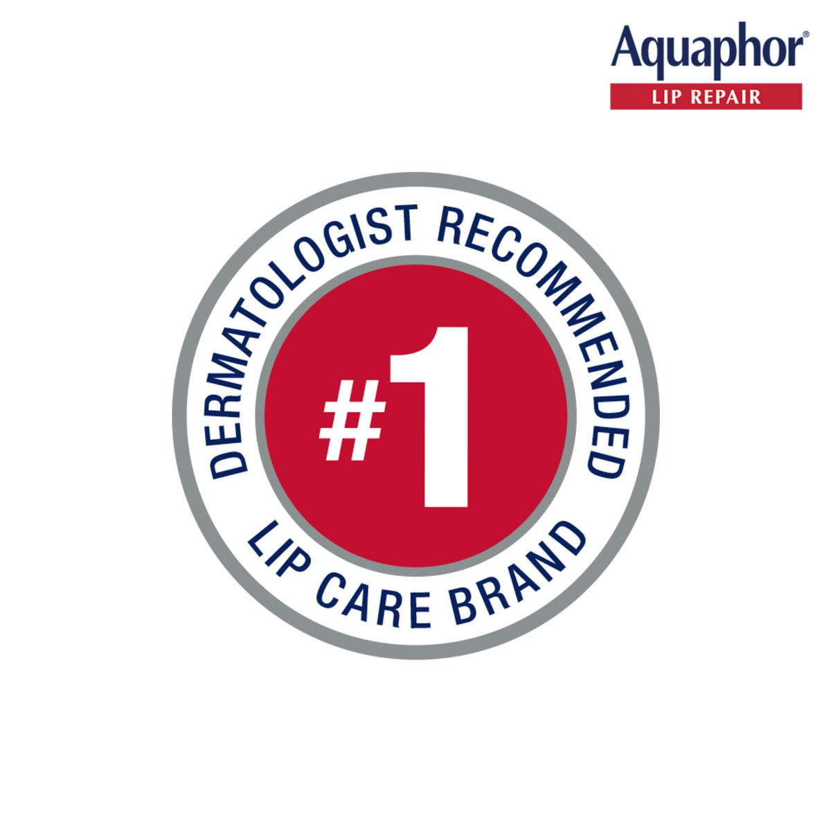 Aquaphor Lip Repair Ointment side view displaying packaging