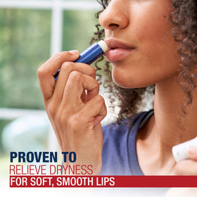 Aquaphor Lip Repair Stick SPF 30 in use on lips