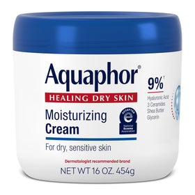 Aquaphor Moisturizing Cream 16 OZ jar front view