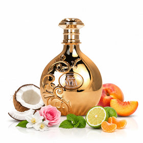 ARABIYAT Prestige Nyla Eau De Parfum bottle with floral background