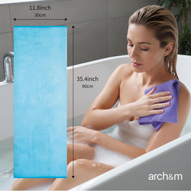 ARCH&M Exfoliating Washcloth in Off-White colour