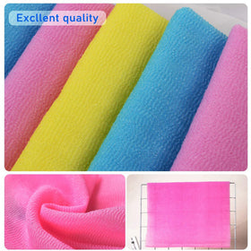 ARCH&M Exfoliating Washcloth showing texture and length