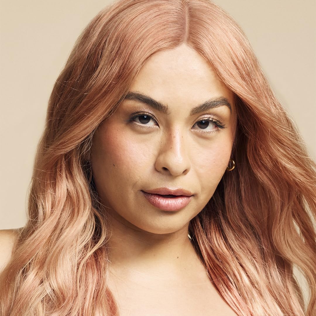 ARCTIC FOX Apricot Anarchy hair dye texture close-up