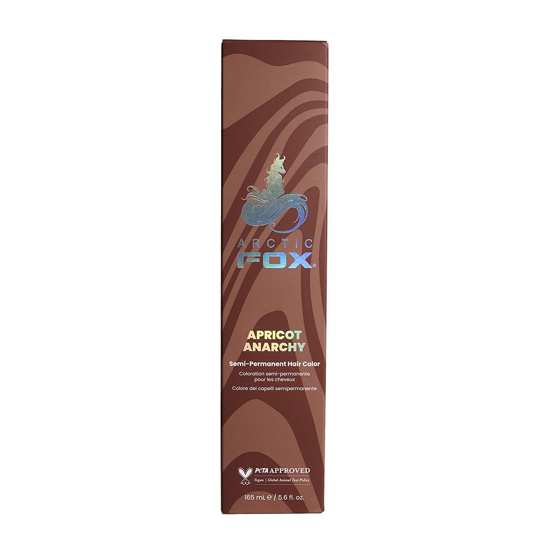 ARCTIC FOX Apricot Anarchy semi-permanent hair dye front view