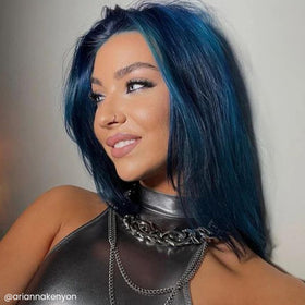 ARCTIC FOX Blue Jean Baby Hair Dye bottle with creamy texture