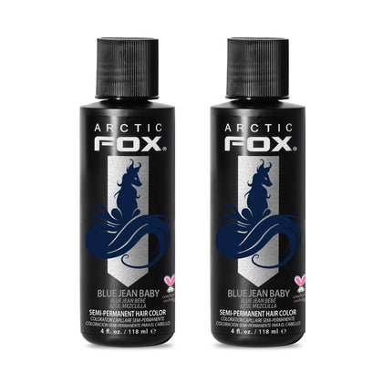 ARCTIC FOX Blue Jean Baby semi-permanent hair dye front view