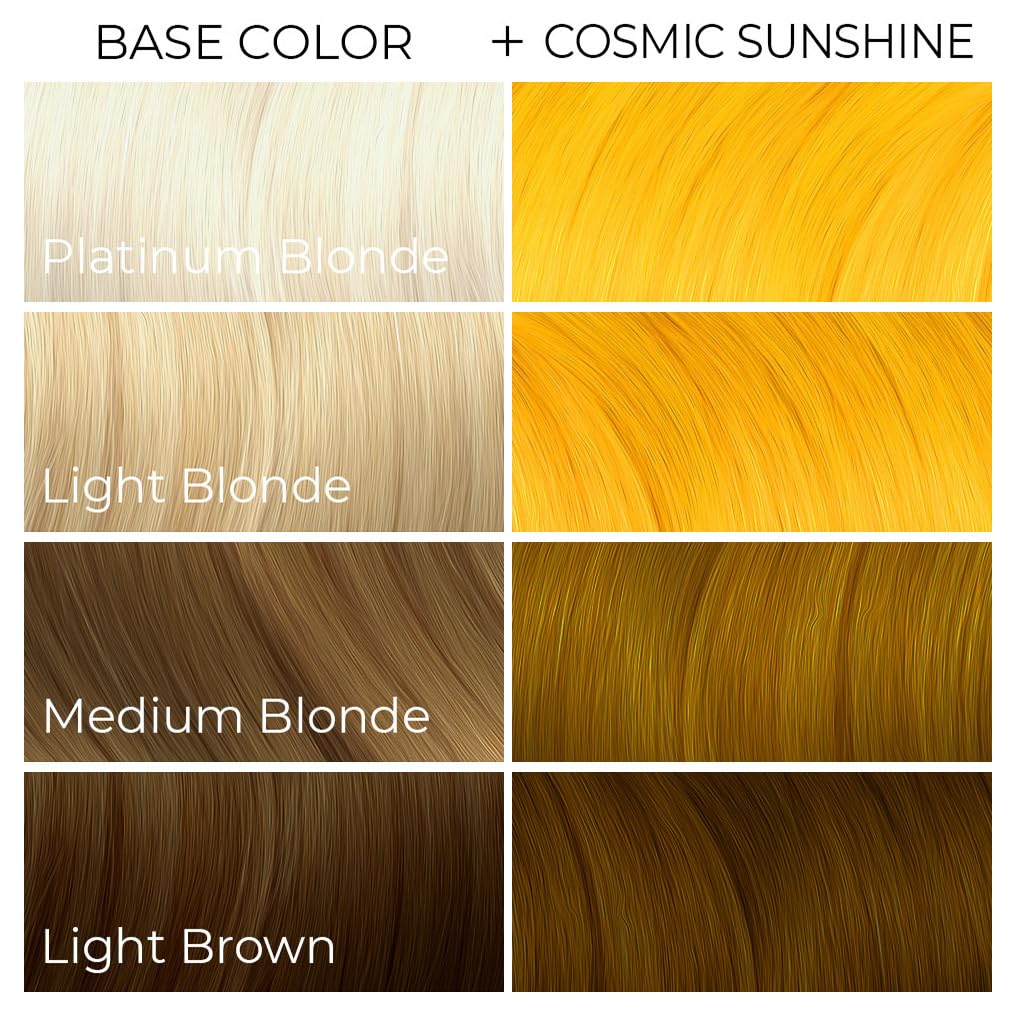 ARCTIC FOX Cosmic Sunshine hair dye application process