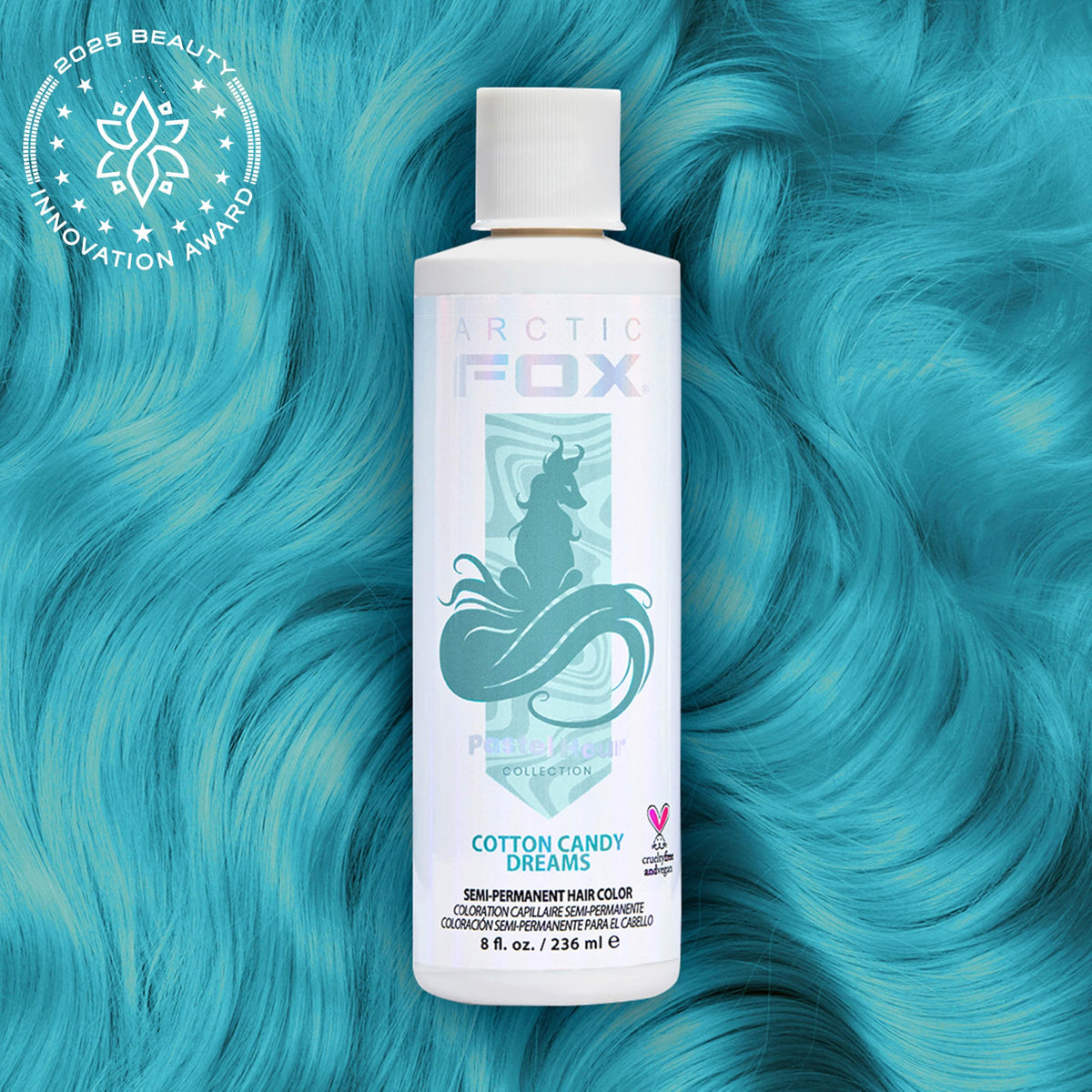 ARCTIC FOX Cotton Candy Dreams dye application on hair