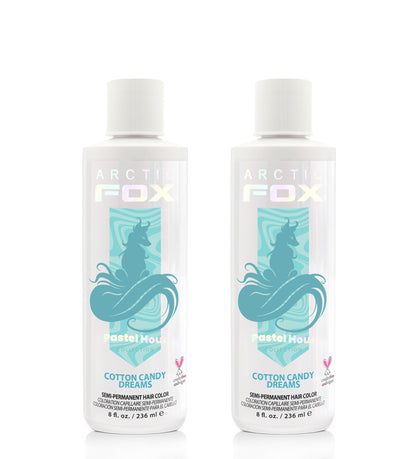 ARCTIC FOX Cotton Candy Dreams hair dye front view 2 x 8 oz