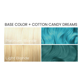 ARCTIC FOX Cotton Candy Dreams hair dye in a stylish bathroom setting